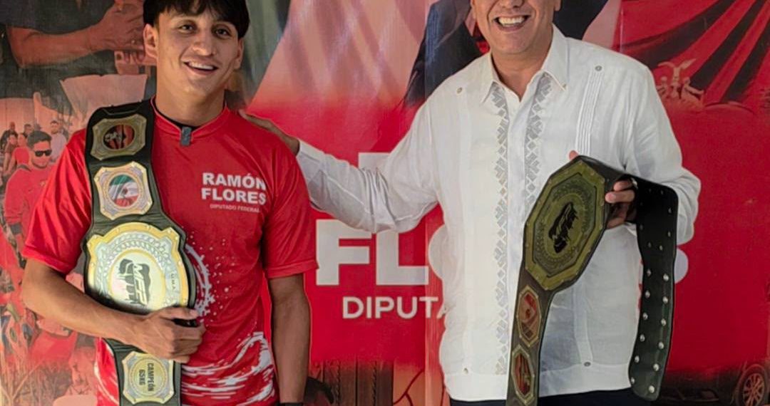 Ramón Flores reafirma su compromiso con el deporte y respalda a atletas que ponen en alto el nombre de Sonora