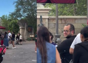 Captan en Disney a hijo mayor de AMLO