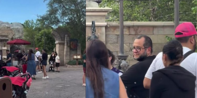 Captan en Disney a hijo mayor de AMLO
