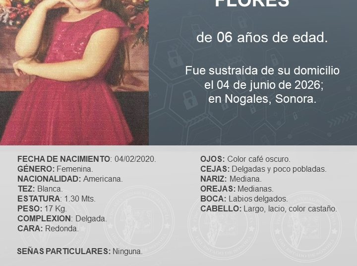 La activación de Alerta Amber, por una niña de 6 años, deriva de un problema entre los padres