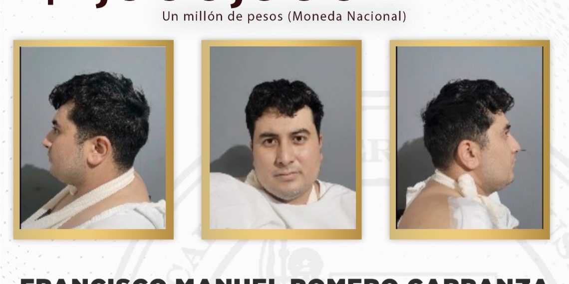 FGJES ofrece hasta 1 millón de pesos de recompensa por información para capturar a tres evadidos del CERESO 2 de Hermosillo