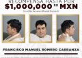 FGJES ofrece hasta 1 millón de pesos de recompensa por información para capturar a tres evadidos del CERESO 2 de Hermosillo
