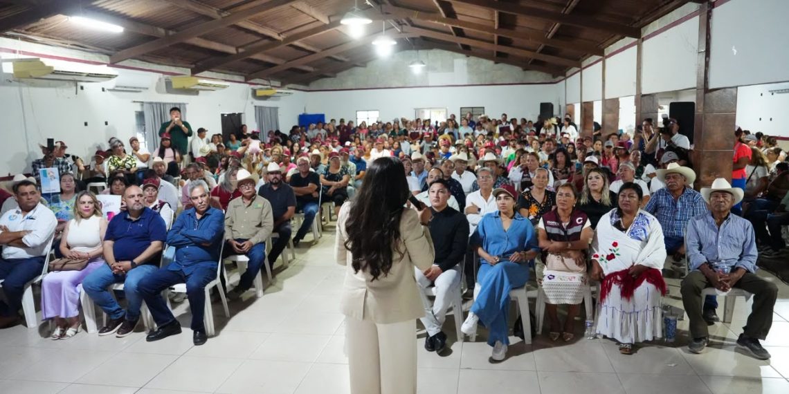 En Huatabampo la 4T impulsa la participación de la mujer: Celida López