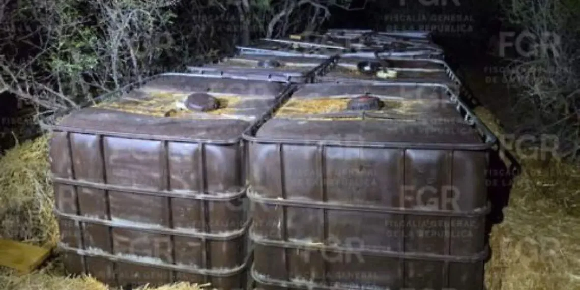 Aseguran 8 mil litros de combustible tras localizar toma clandestina en Hermosillo