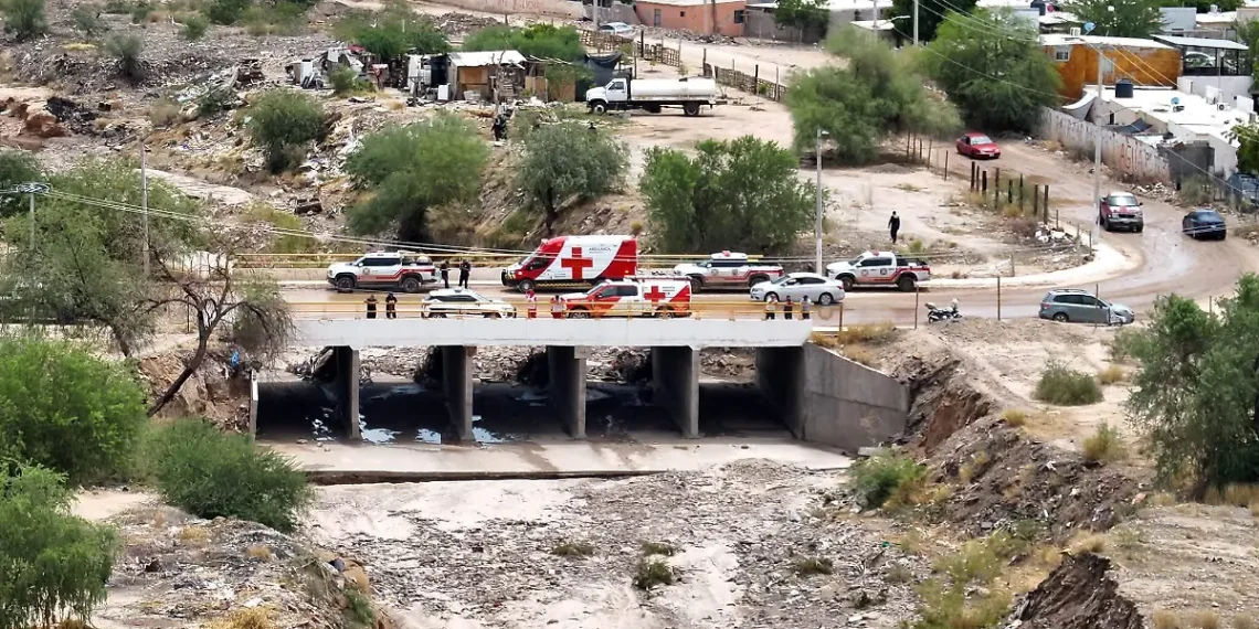 Localizan cuerpo de ciclista que fue arrastrado por el canal Lázaro Cárdenas en Hermosillo