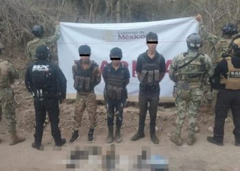 Aseguran explosivos y armas de ‘Los Chapitos’ en Sinaloa