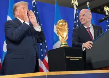 Elogia Infantino a Trump y le atribuye éxito del Mundial