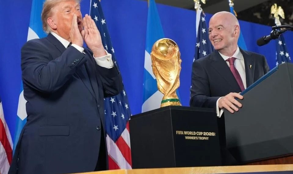 Elogia Infantino a Trump y le atribuye éxito del Mundial