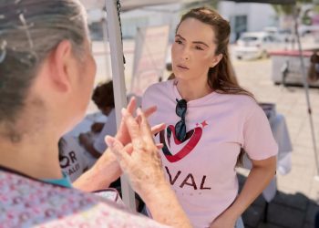 Diputada Marcela “Maval” Valenzuela acerca jornadas de salud visual a familias de Nogales