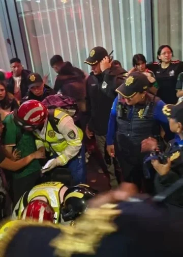 Mueren dos personas tras festejos en inmediaciones del Ángel