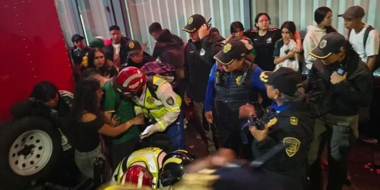 Mueren dos personas tras festejos en inmediaciones del Ángel