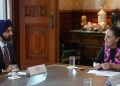 Sheinbaum se reúne con presidente del Banco Mundial