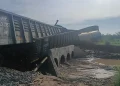 Descarrila tren de Ferromex en Naco en el ejido Cuauhtémoc