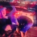 Rescatan a dos personas de auto arrastrado por arroyo