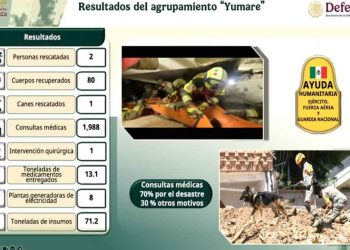 Recupera misión mexicana 80 cuerpos en Venezuela