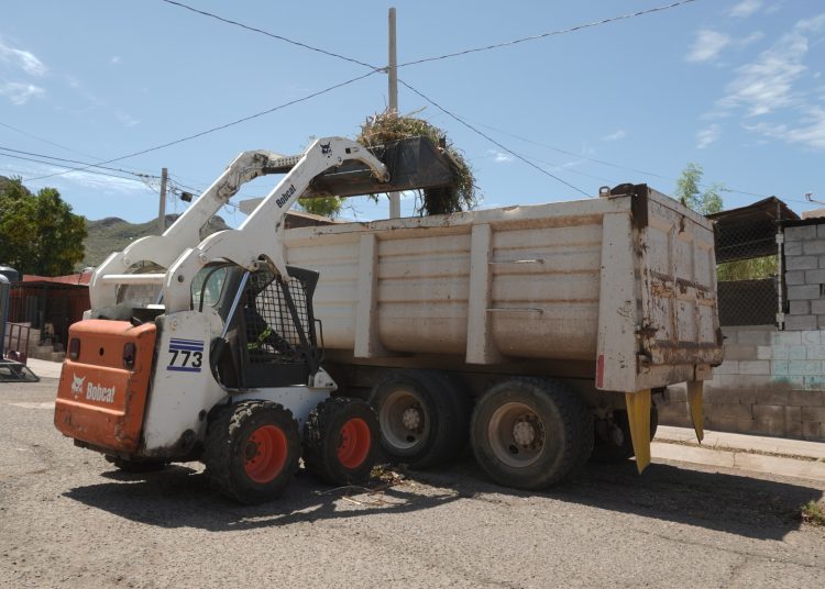 Lleva Ayuntamiento de Guaymas jornada integral de limpieza y mejoramiento urbano a Ocotillo 1