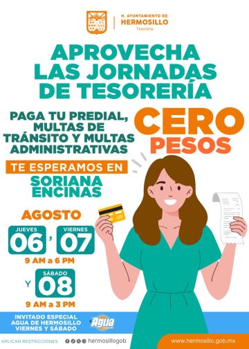 Invita Gobierno Municipal a aprovechar jornada “Paga tu predial con recargos a cero pesos”