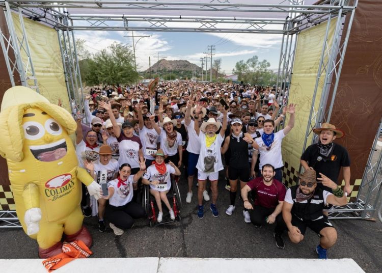 Más de 3 mil 500 personas participan en la quinta Carrera Vaquera del Gobierno de Sonora