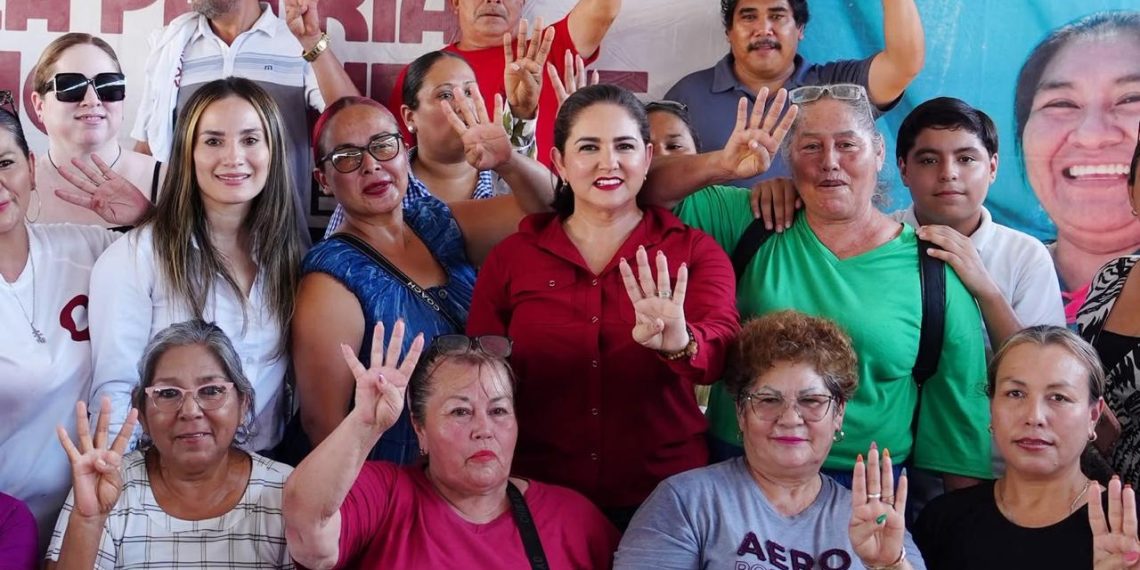 Desde Bácum con Celida López se fortalece la Defensa de la Soberanía Nacional