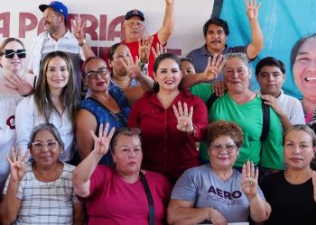 Desde Bácum con Celida López se fortalece la Defensa de la Soberanía Nacional