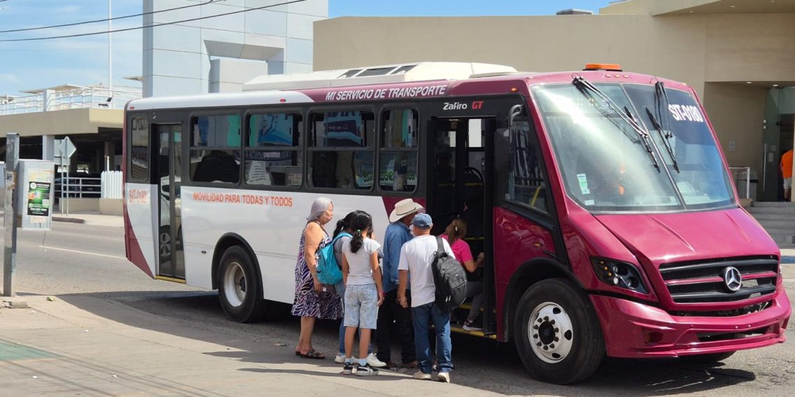 Incrementa Gobierno de Sonora el servicio de transporte público con regreso a clases de la Unison