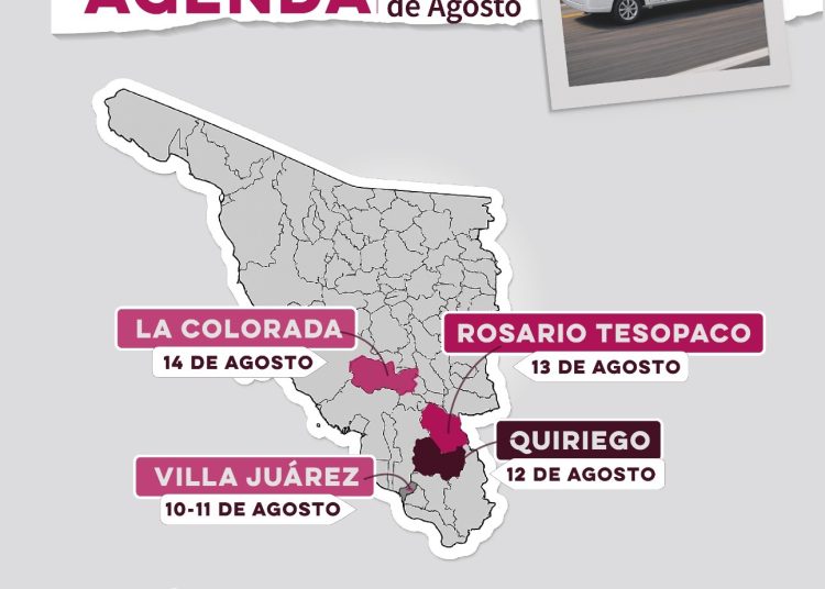 Continúa Gobierno de Sonora acercando servicios fiscales con la Agencia Fiscal Móvil