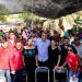Entrega Ramón Flores mochilas y útiles escolares a niñas y niños en Pótam
