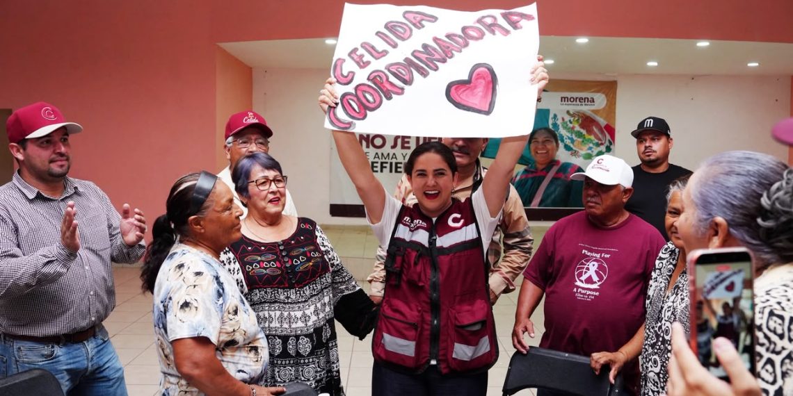 Desde el corazón del Valle del Yaqui, en San Ignacio Río Muerto, dan respaldo a Celida López