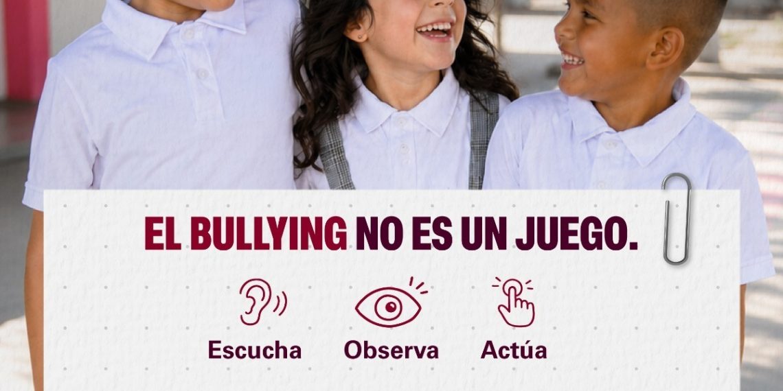 Prioriza Secretaría de Seguridad prevención del bullying en escuelas de Sonora
