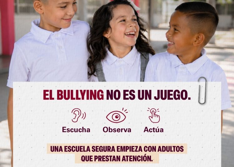 Prioriza Secretaría de Seguridad prevención del bullying en escuelas de Sonora