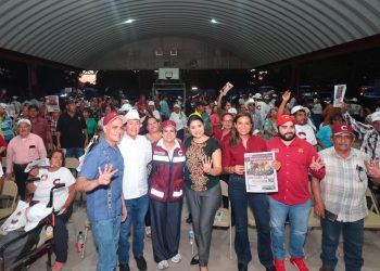 Celida López desde Cajeme llama a defender los logros de la Cuarta Transformación