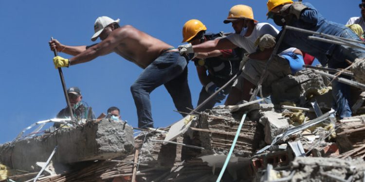 Sismo en Colombia: implementan acciones de búsqueda de mexicanos