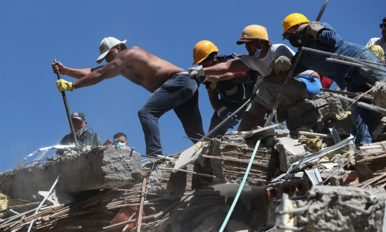 Sismo en Colombia: implementan acciones de búsqueda de mexicanos