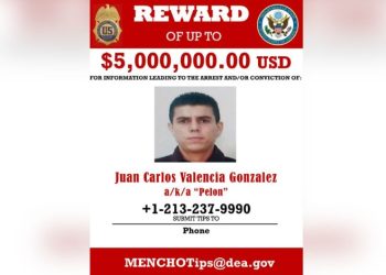 DEA coloca al hijastro de “El Mencho” como 1 en lista de más buscados