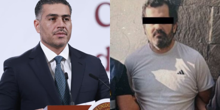 Descarta que visita de Harfuch a Argentina tenga relación con Farías