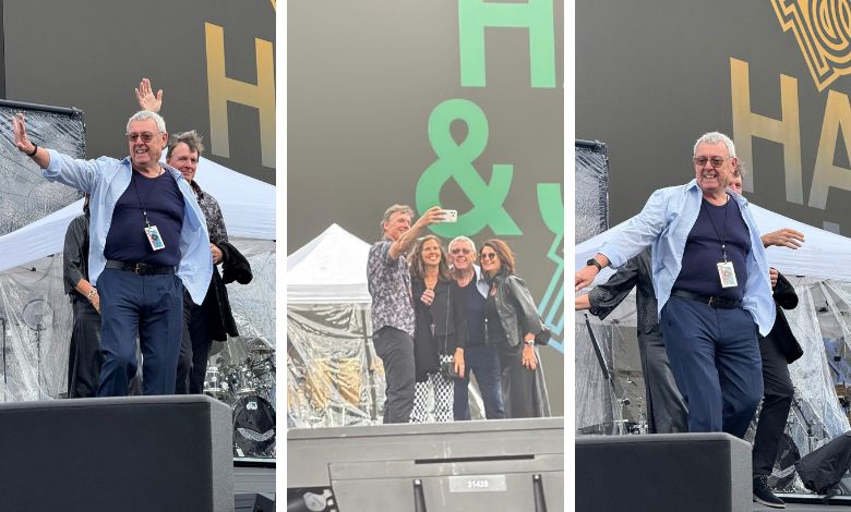 Des Styles, papá de Harry Styles, asiste al concierto del cantante