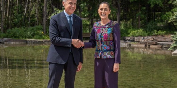 Sheinbaum sostiene llamada con Mark Carney