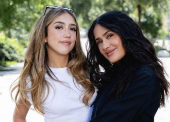 Salma e hija muestran su gran conexión