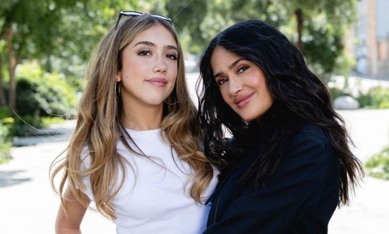 Salma e hija muestran su gran conexión