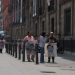 Llegan a Palacio Nacional familiares de 43 normalistas desaparecidos
