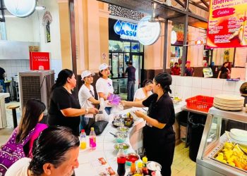 Comparte SSPC información preventiva a locatarios del Mercado Municipal de Hermosillo