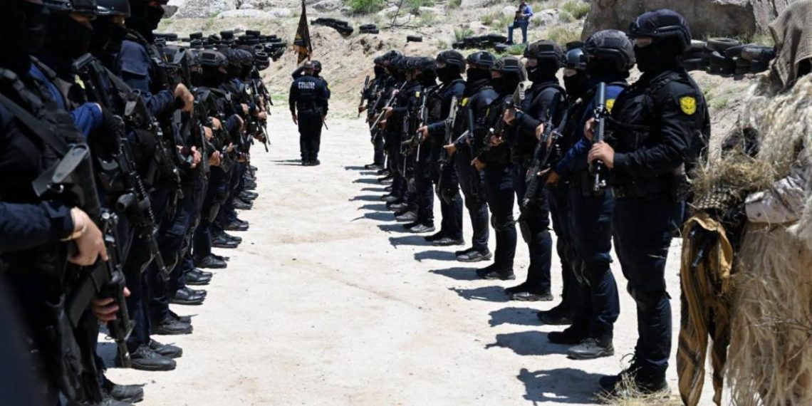 Fortalece SSPC Sonora profesionalización de Fuerzas Especiales con demostración operativa y ceremonia académica