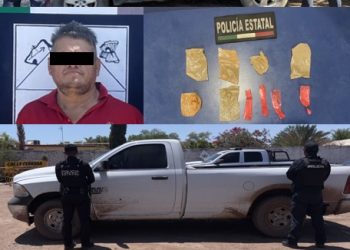 Vigilancia permanente de la PESP genera resultados contra la delincuencia en municipios de Sonora