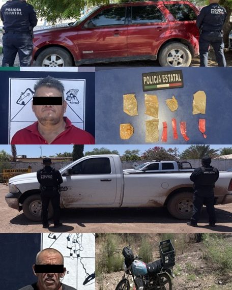 Vigilancia permanente de la PESP genera resultados contra la delincuencia en municipios de Sonora