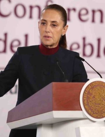 Sheinbaum se pronuncia tras retiro de visa de Andy López