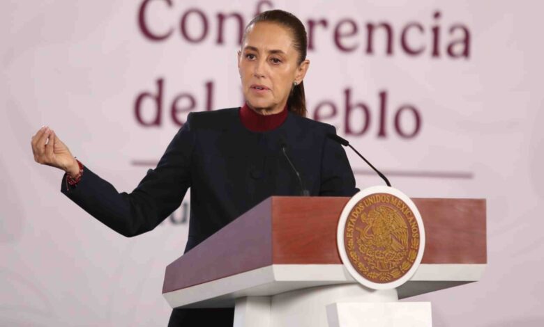 Sheinbaum se pronuncia tras retiro de visa de Andy López