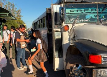 Gobierno de Sonora intensificará supervisión al transporte público urbano previo al inicio del Ciclo Escolar 2026-2027