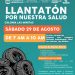 Invitan a “Llantatón por nuestra salud” este sábado en Las Minitas