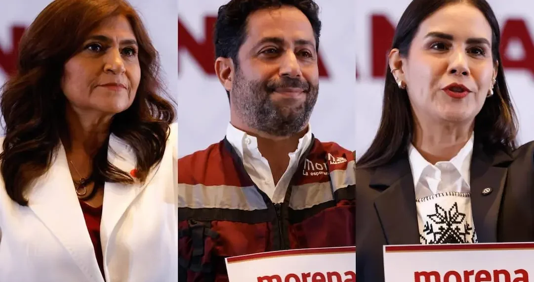 Morena elige a tres abanderados para 2027