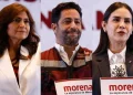 Morena elige a tres abanderados para 2027